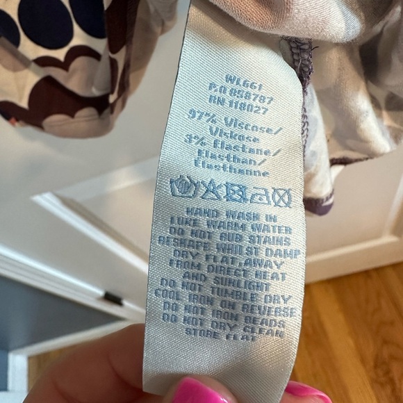 Boden Geometric Beaded Jersey Tunic Dress size 4 - Picture 4 of 4